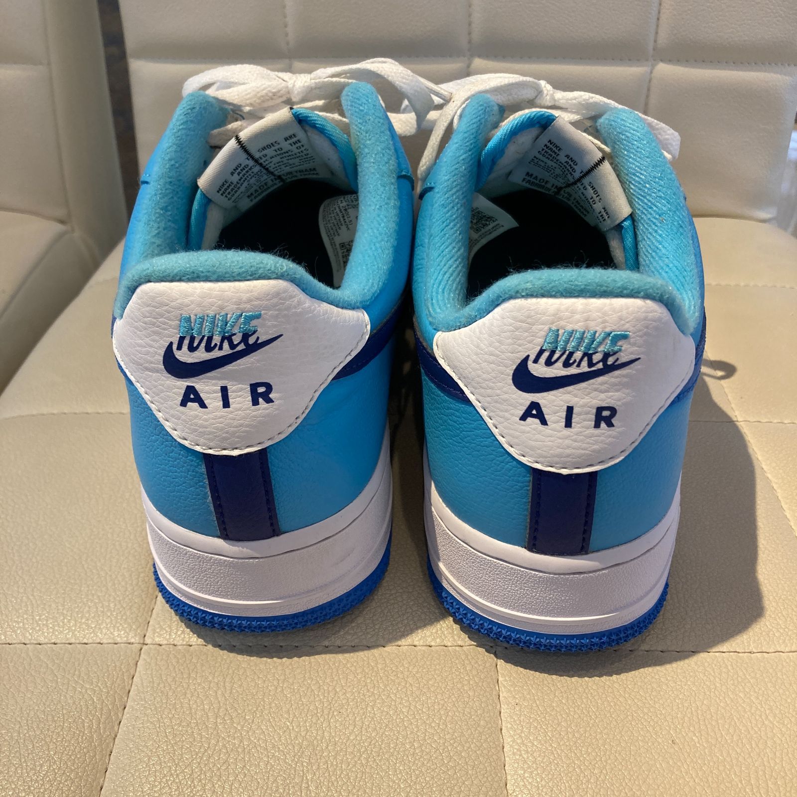 NIKEエアフォース1ロー スプリットライドフフォトブルー27.5 最新リーク｜Nike Air Force 1 Low 