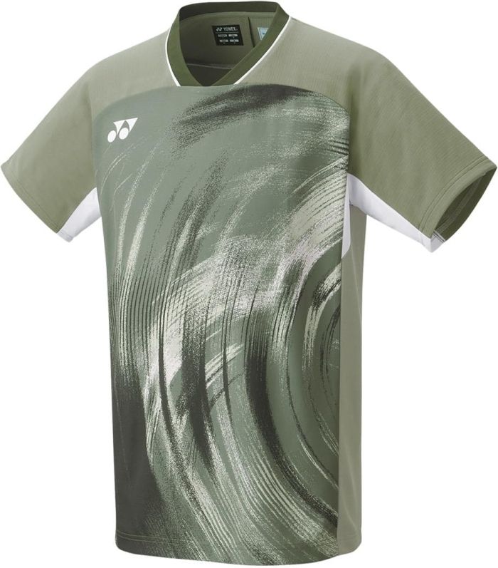 【新品・5営業日で発送】YONEX ヨネックス メンズゲームシャツ(フィットスタイル) (10568) 色 : ライトオリーブ サイズ : L 
