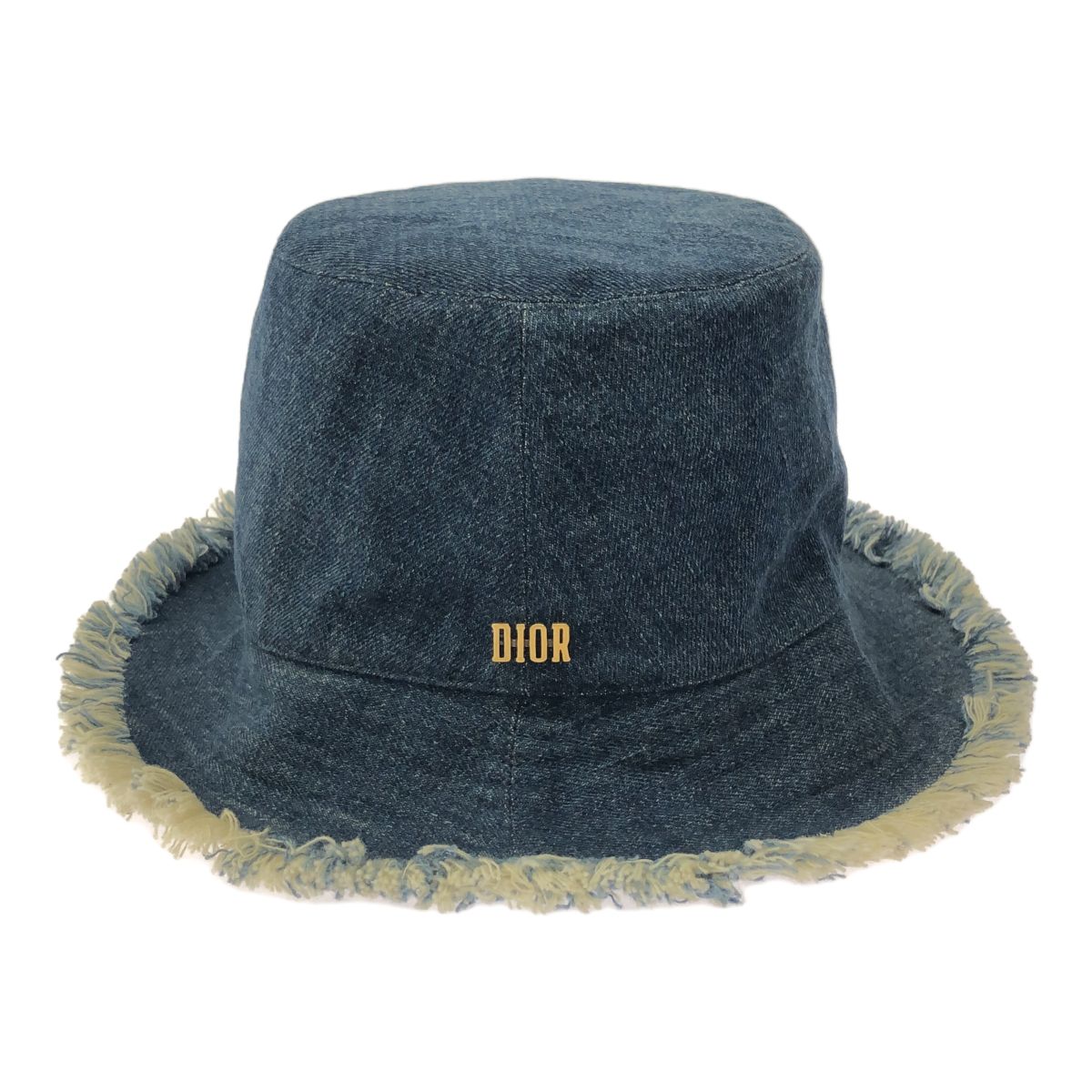 ディオール　ハット ブラック　57 Christian Dior クリスチャンディオール ハット 帽子 小物