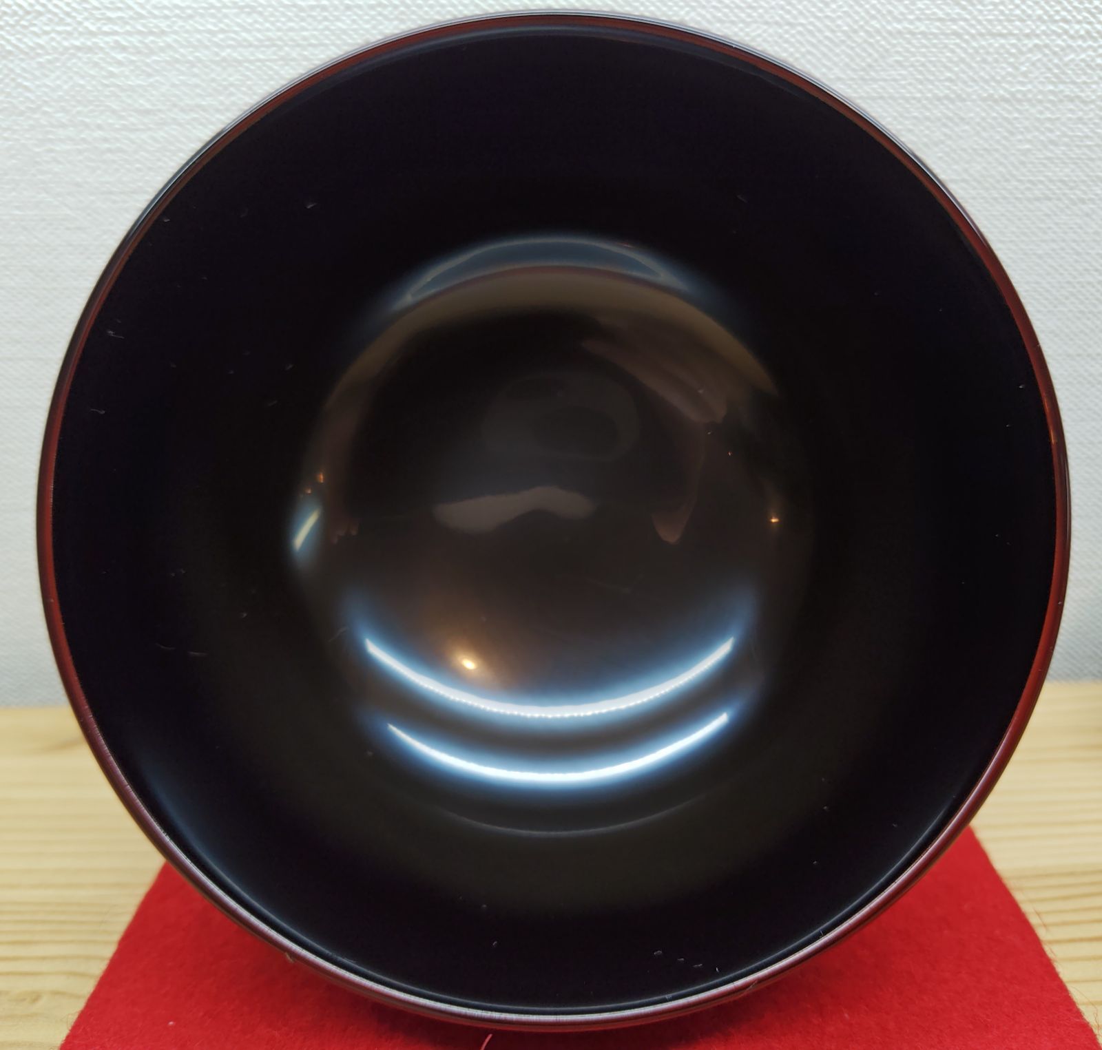 逢絢亭】茶道具 懐石道具 時代椀 輪島塗 梅蒔絵 溜塗 木製 5客 共