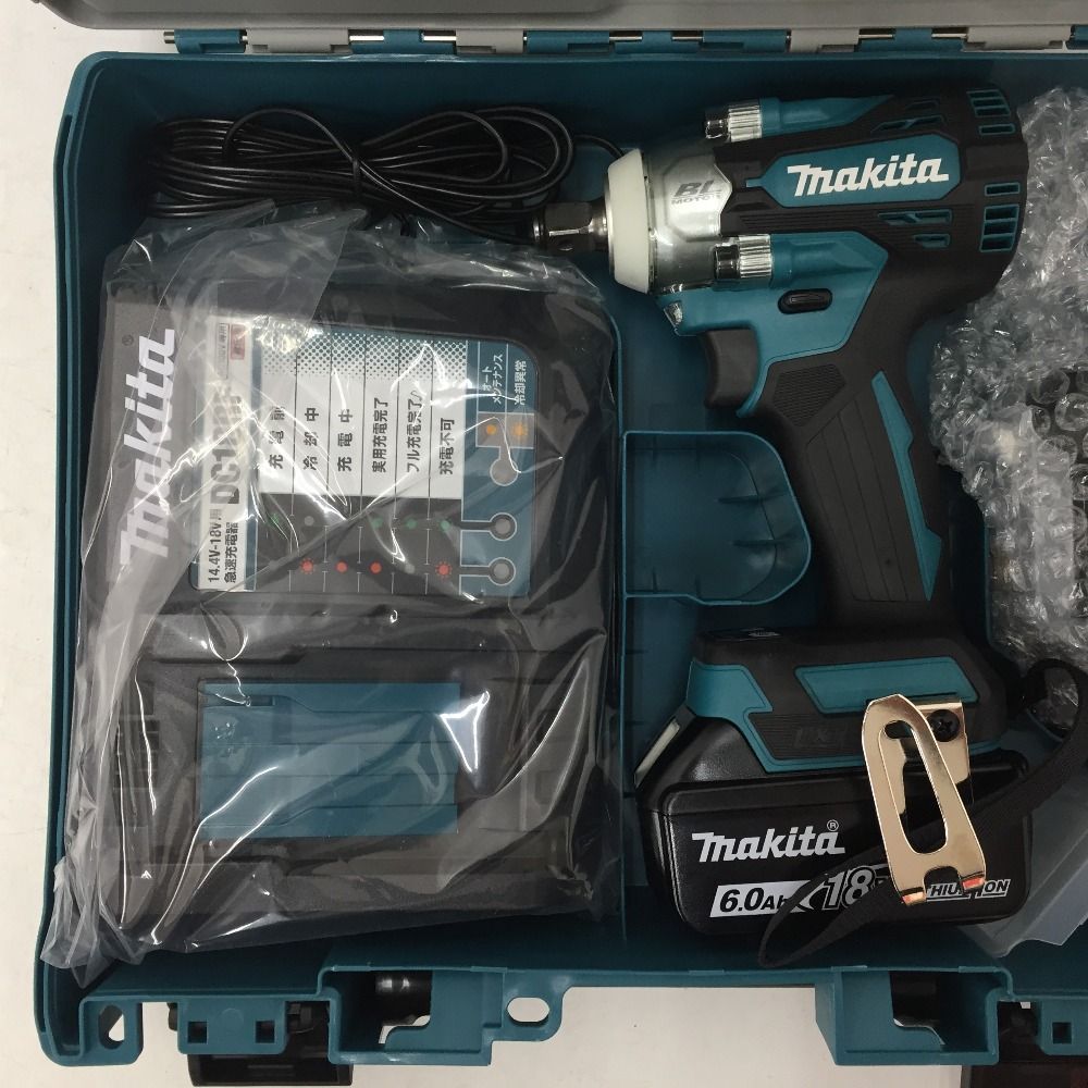 makita マキタ 18V 6.0Ah 12.7mm 充電式インパクトレンチ ケース・充電器・バッテリ2個セット TW300DRGX 未使用品 -  メルカリ