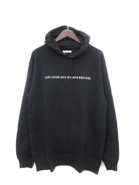 クラネオム CLANE HOMME パーカー スウェット プルオーバー 1 黒 ブラック |yy1204