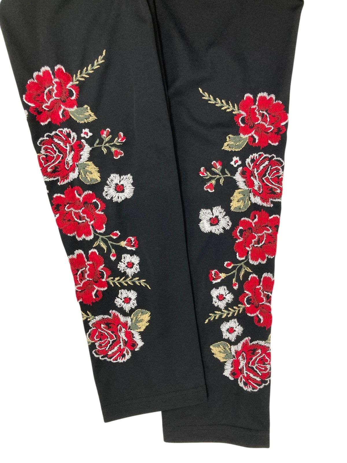 コムデギャルソンオムプリュス　フローラル刺繍　レギンス　Sサイズ　PI-T035 COMME des GARCONS HOMME PLUS (コムデギャルソンオムプリュス