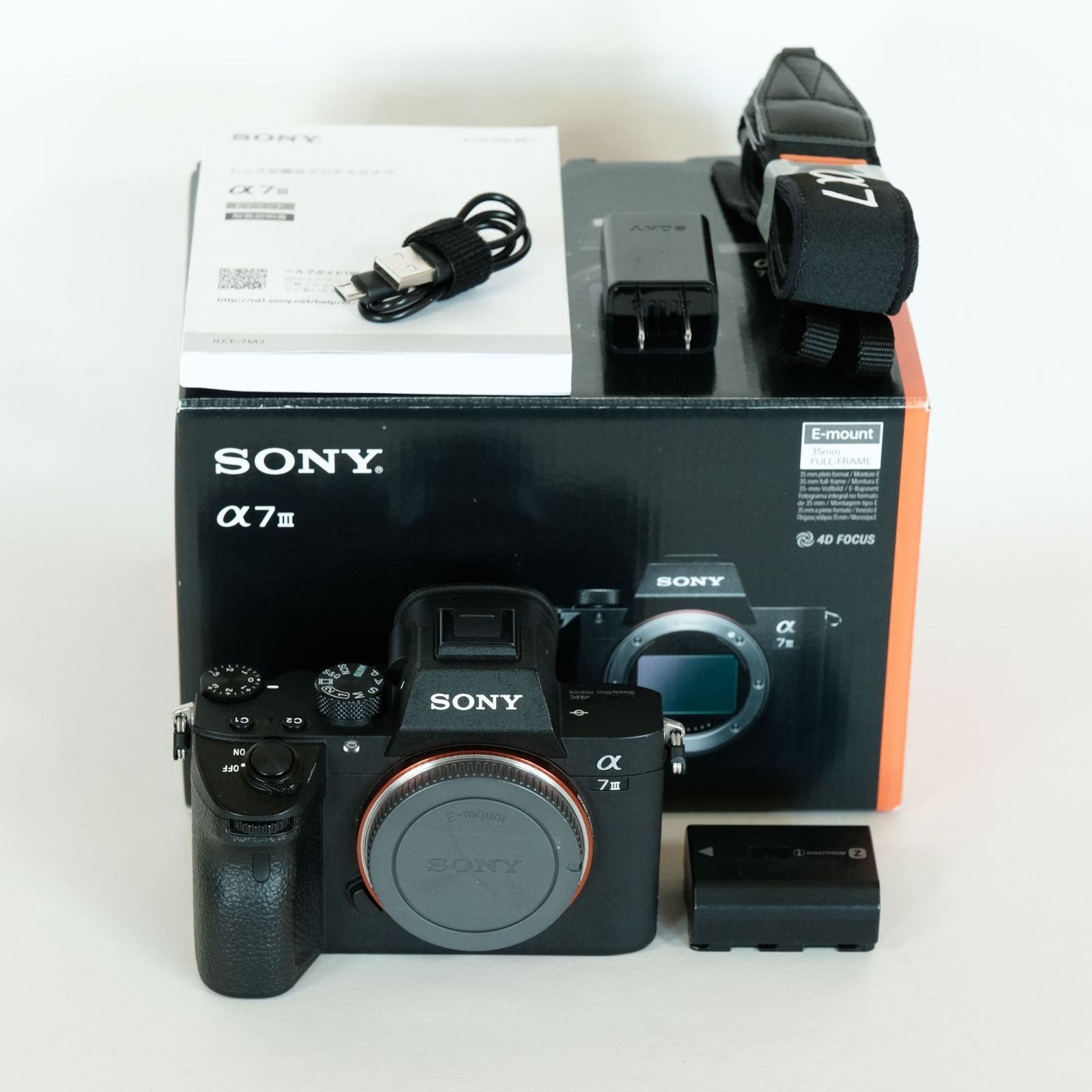 美品｜シャッター数4,940回] SONY α7 III（ILCE-7M3）ボディ / フル ...