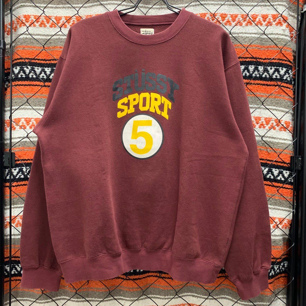 90s stussy stussysport ステューシー スウェット プリント No.5 L 古着 古着屋 埼玉 ストリート オンライン 通販  アメカジ ビンテージ 2401074 - メルカリ