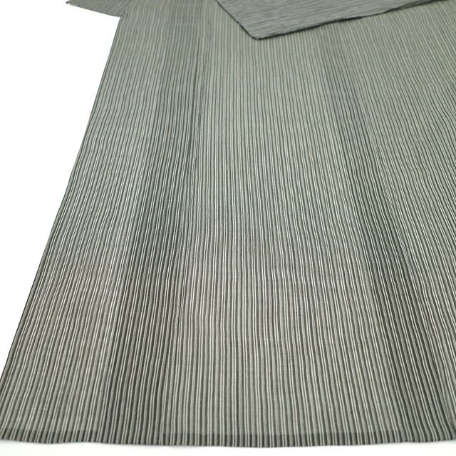 未使用品　小千谷ちぢみ　麻　反物　夏物透け感あり　着物　12m カーキ 2025年最新】小千谷ちぢみ 反物の人気アイテム - メルカリ