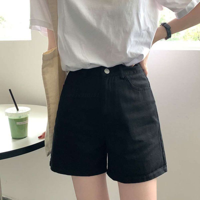 ハイウエスト ショートパンツ