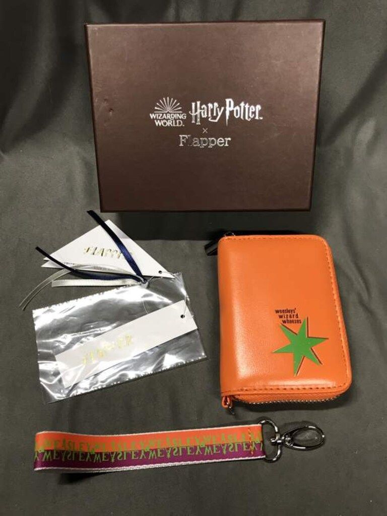 FLAPPER HOGWARTS EMBLEM MINI WALLET ウィーズリーウィザードウィーズ
