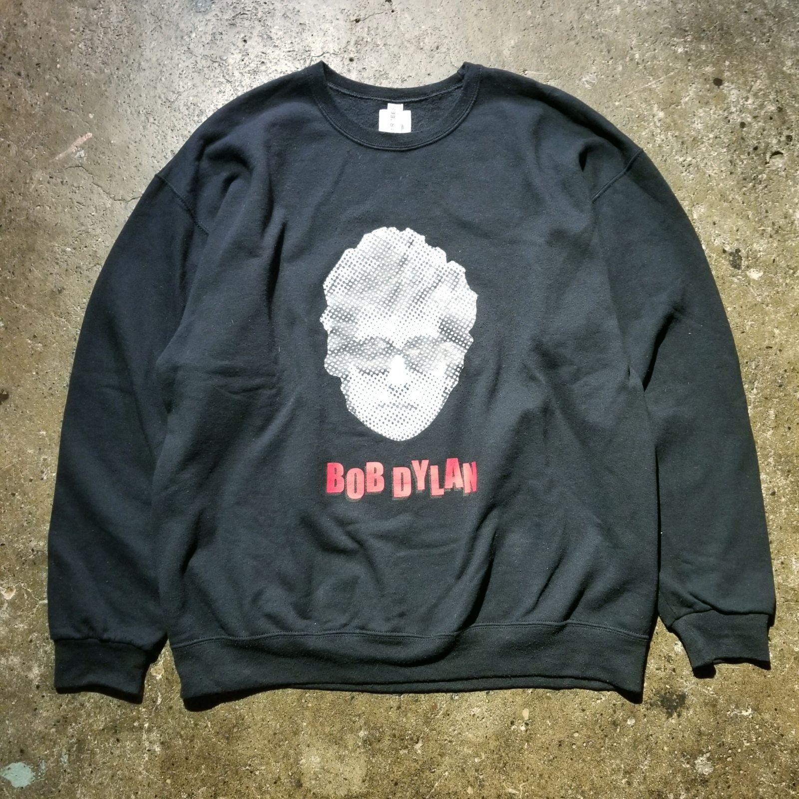 WACKO MARIA ボブデュラン　スウェット　X L BOB DYLAN WACKO MARIA BOB DYLAN クルーネック スウェット XL 黒