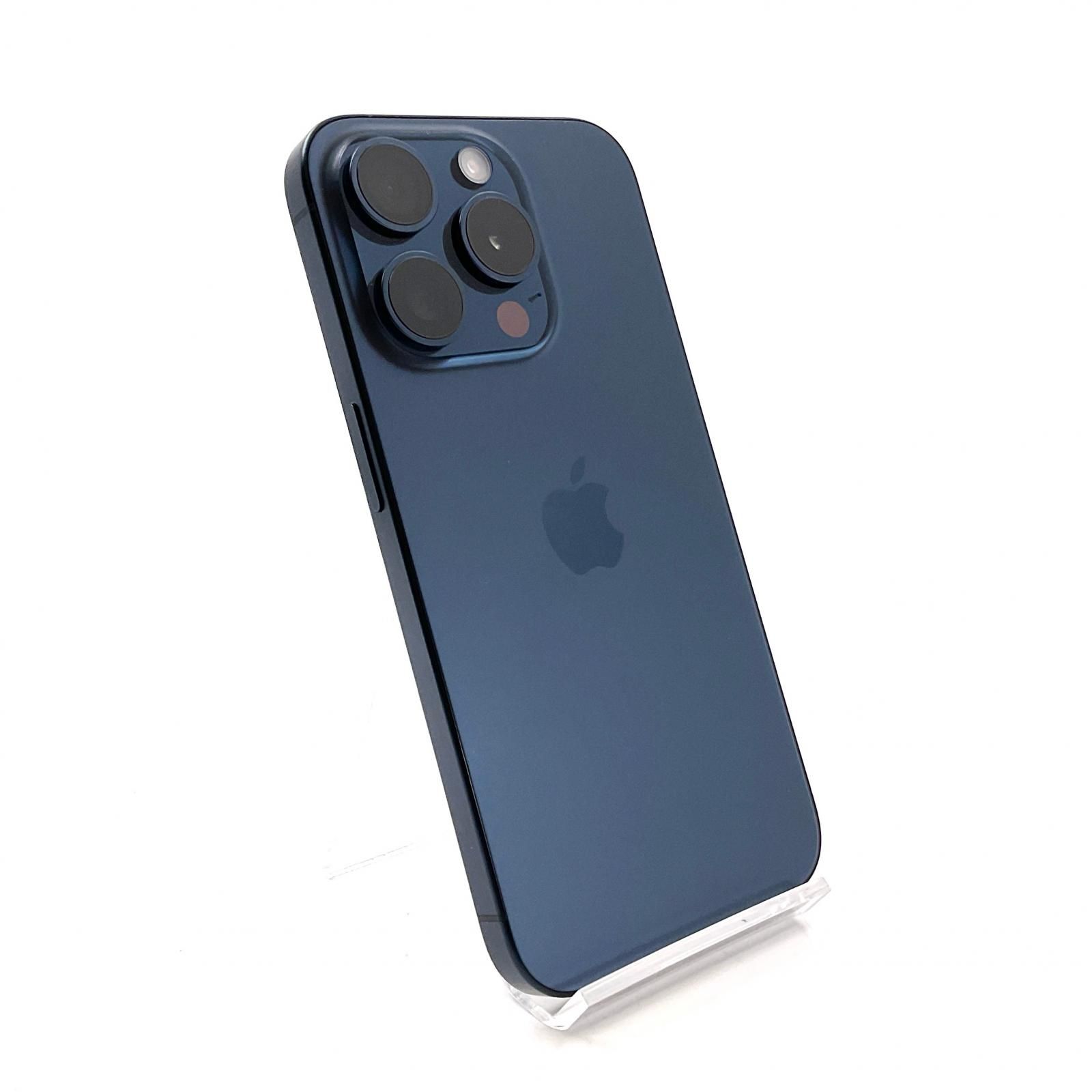 Apple iPhone 15 Pro ブルーチタニウム 128GB 極美品 iPhone 15 Pro 128GB - ブルーチタニウム（SIMフリー）[整備済