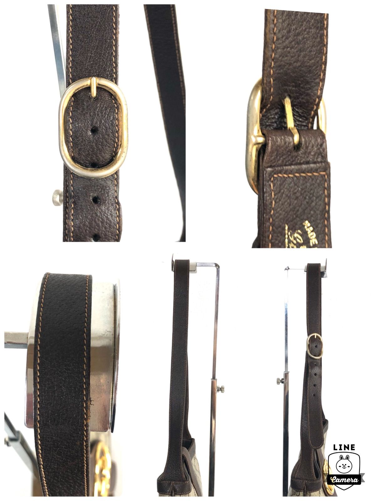 □美品□希少□鑑定済み□GUCCI グッチ ワンショルダーバッグ GG