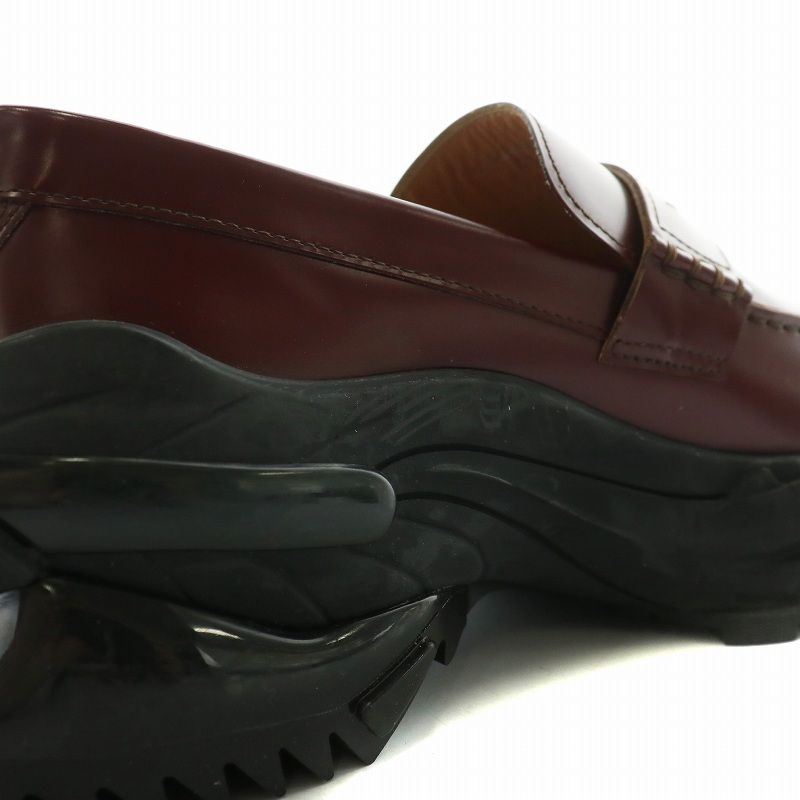 マルタンマルジェラ Martin Margiela ローファー レザー 厚底