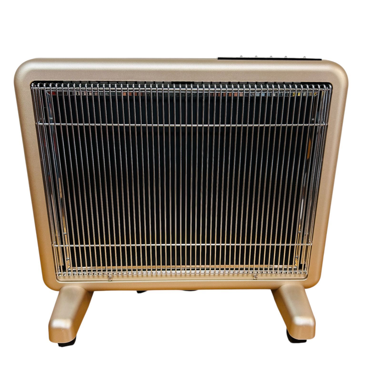 日本遠赤外線 サンルミエ 800SD パネルヒーター シャンパンゴールド ブラックパネル N800L-SD 暖房機器