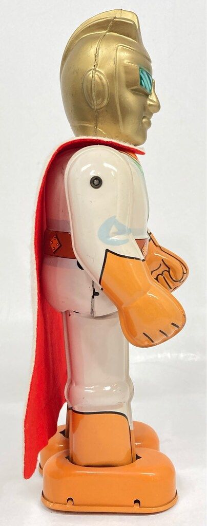 ビリケン商会 ゼンマイ歩行ブリキ 七色仮面 240mm - メルカリ