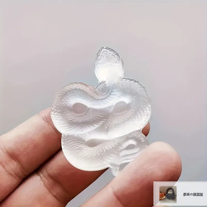 蛇 天然石 水晶 巳年 干支 ヘビ 金色 ゴールド 置物 オブジェ
