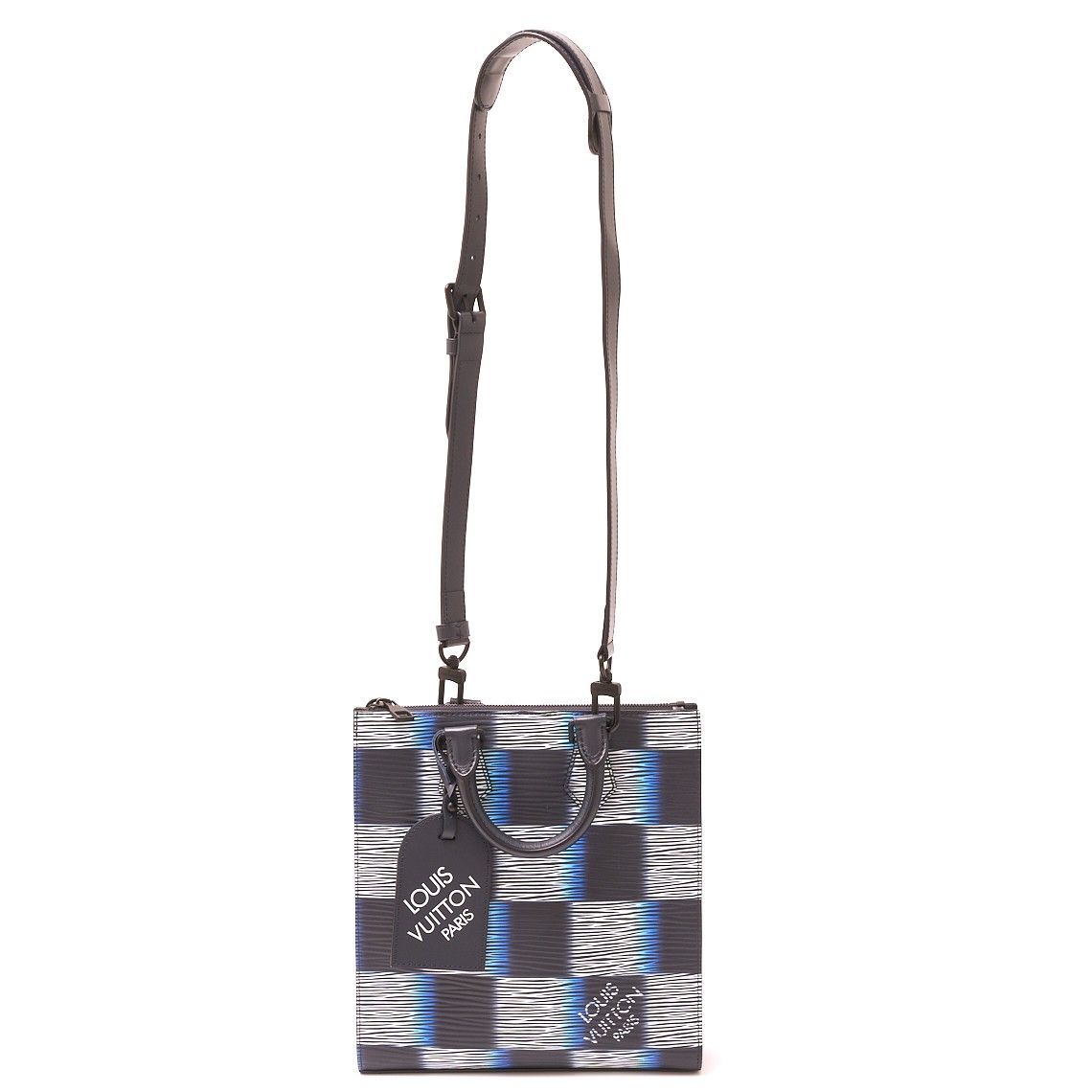 【美品】LOUIS VUITTON レザー サックプラ クロス M23957 LOUIS VUITTON ルイヴィトン サックプラ・クロス M23957 2WAY