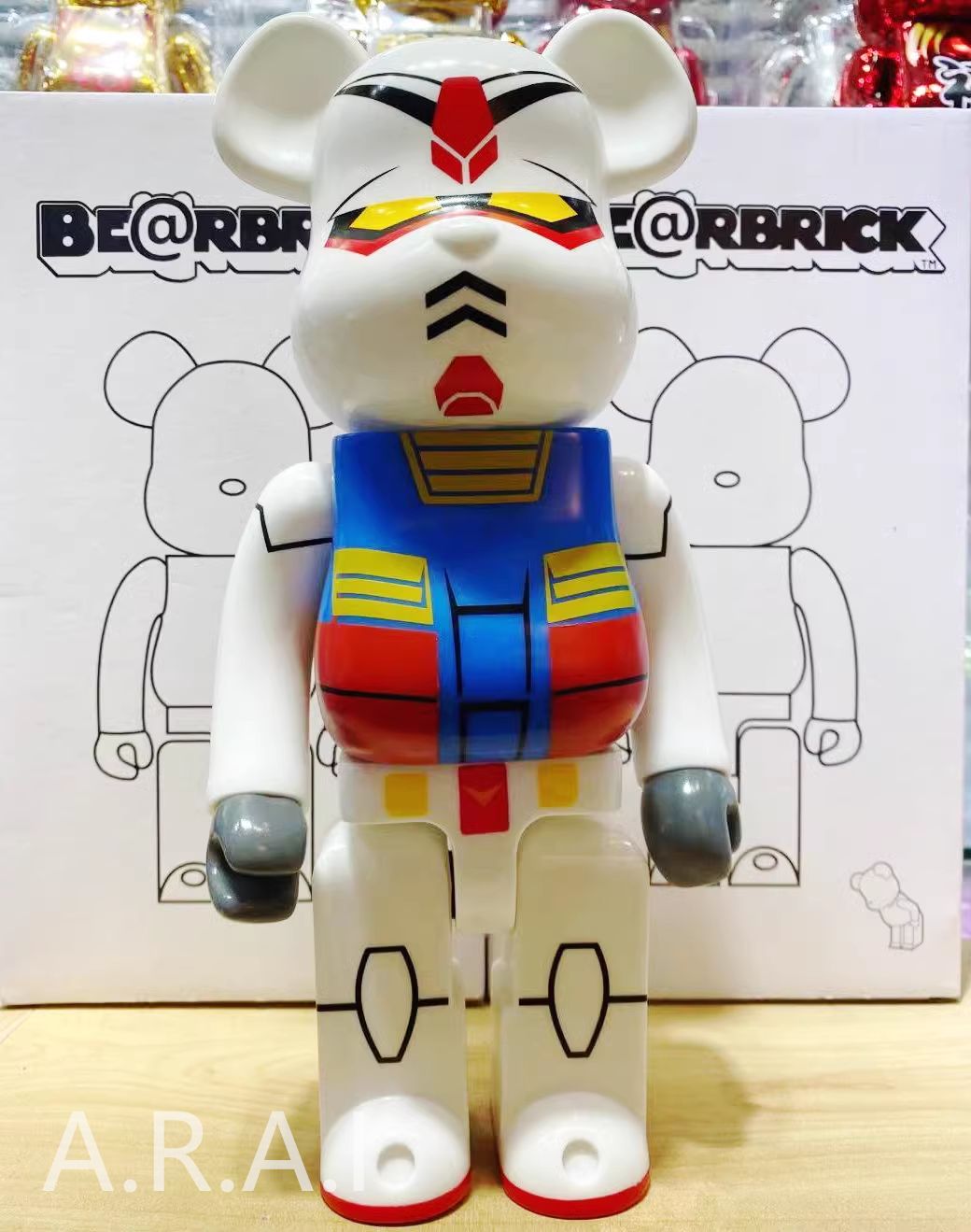 新品未使用】【割引価格】【数量限定】 ベアブリック BE@RBRICK 400% 28センチ 機関戦士ガンダム ペプシネックス - メルカリ