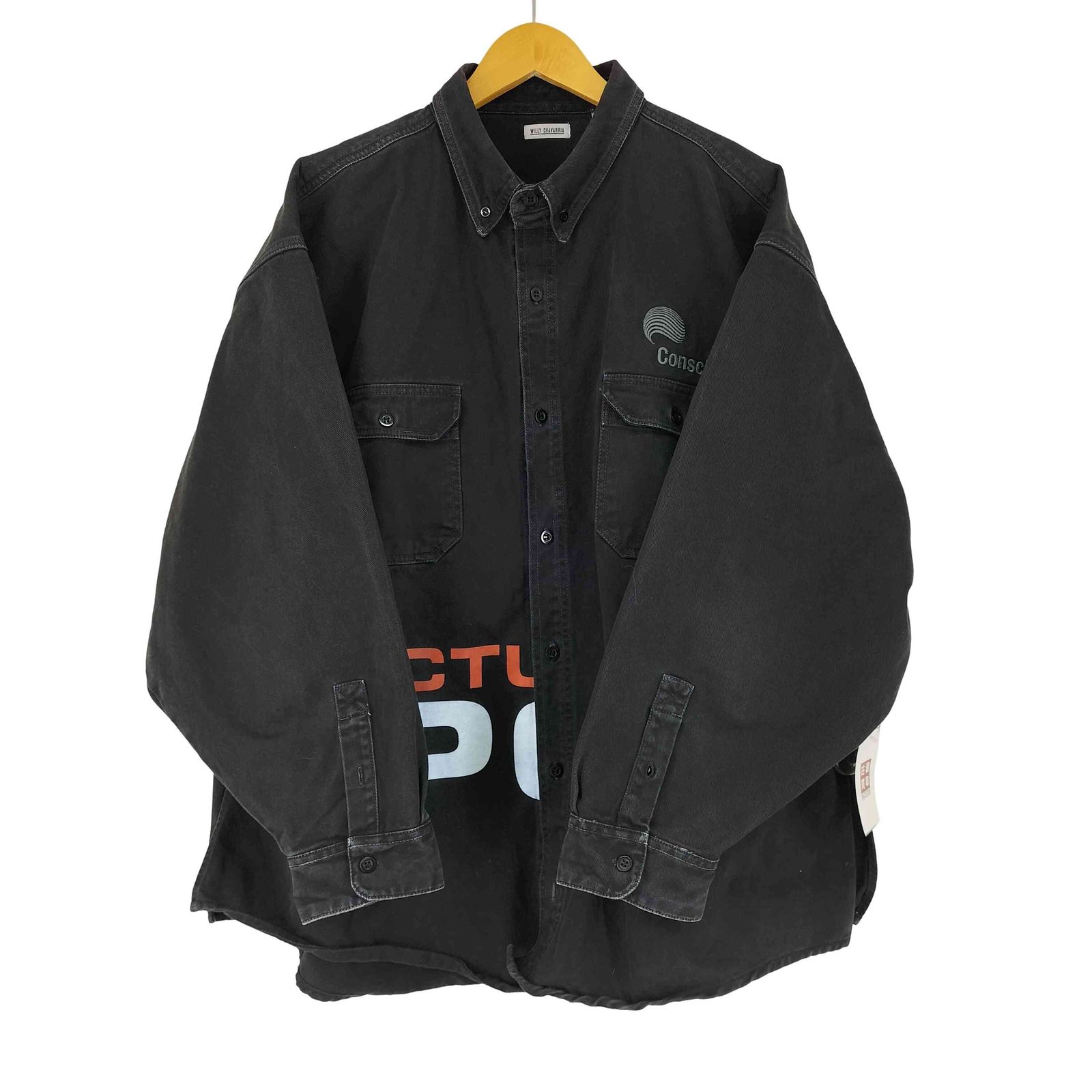 ウィリーチャバリア WILLY CHAVARRIA 18AW BIG DADDY BUTTON DOWN