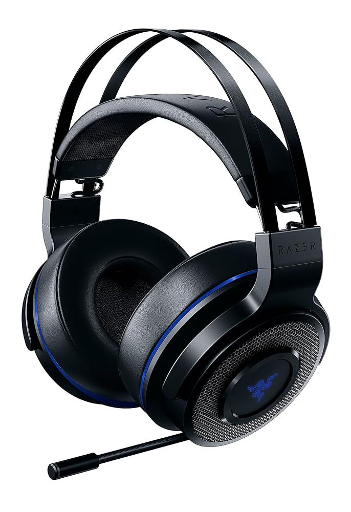 Razer Thresher 7.1 PS4 PS5 対応 Dolby 7.1ch サラウンドサウンド ワイヤレスヘッドセット 日本正規代理店保証品 RZ04-02230100-R3M1 ブラック