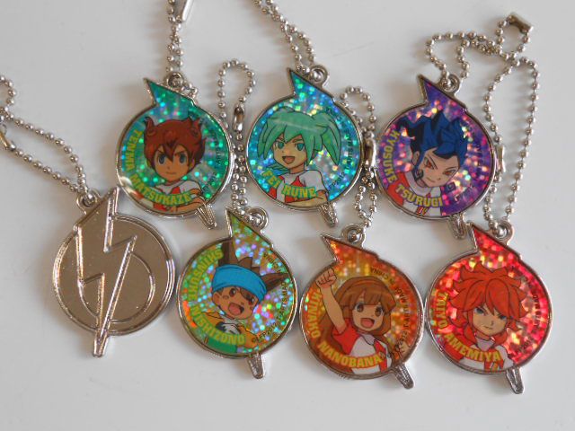 ♯Iyv28FT劇場版イナズマイレブンGOエンブレムメタルマスコ12種