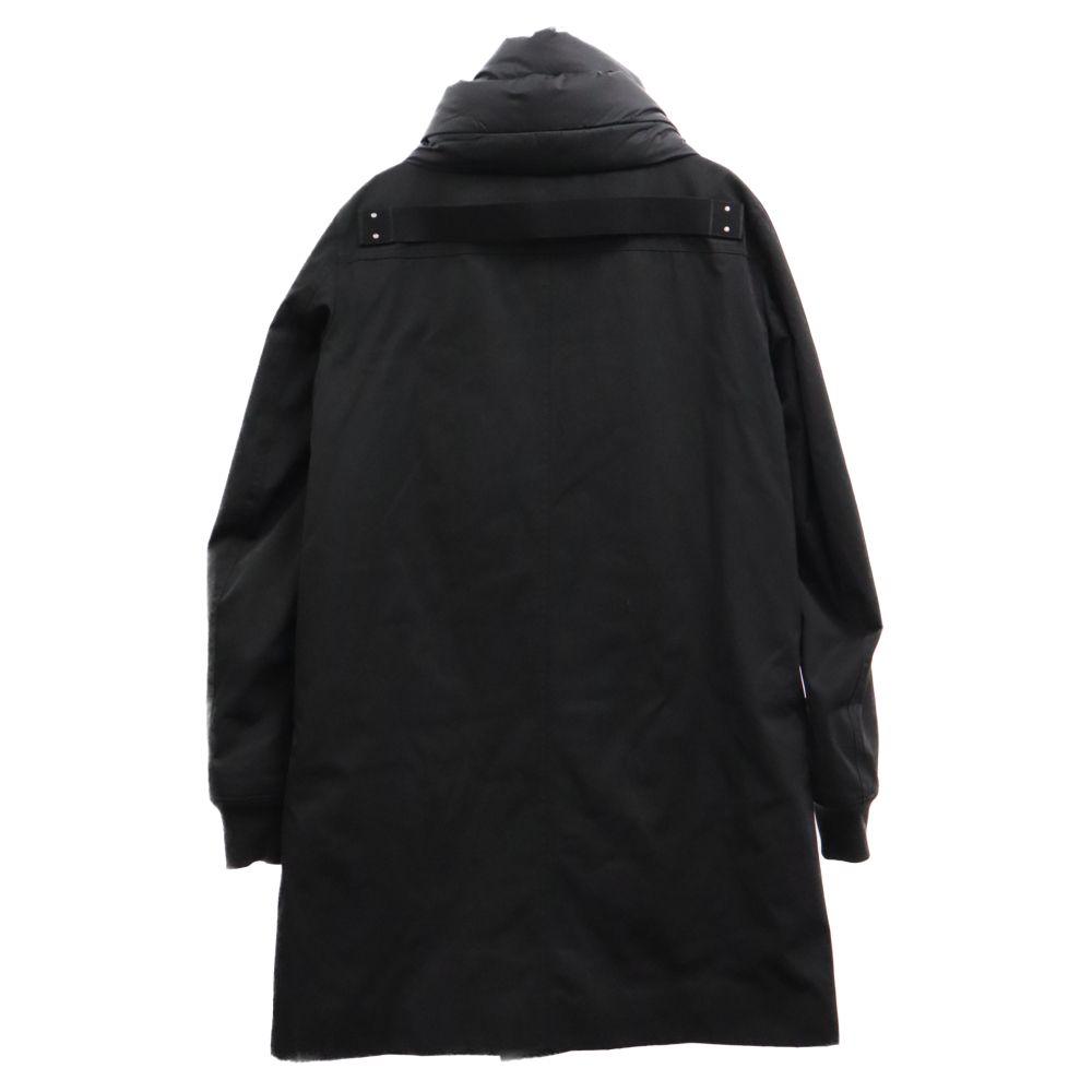 Rick Owens (リックオウエンス) 20AW ハイネック パファー コート ロング ジップアップコート ブラック  RU20F3983-TTNZU - メルカリ