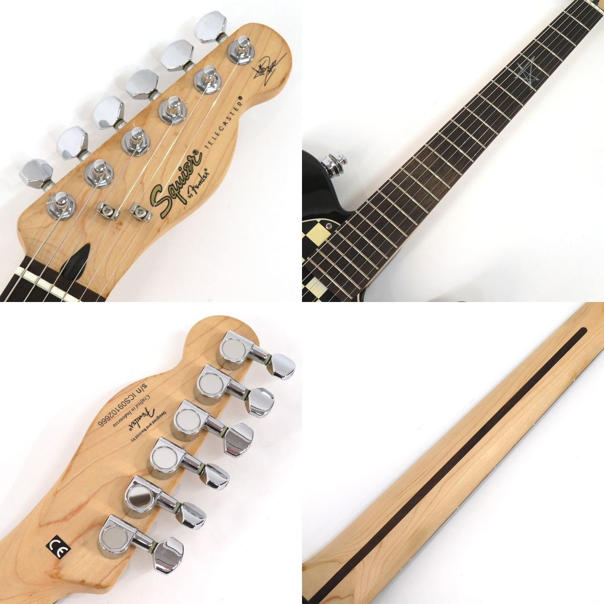 廉価版希少j☆Squier by Fender Avril Lavigne Telecaster アヴリルラヴィーン テレキャスター スクワイヤー フェンダー ギター フェンダー