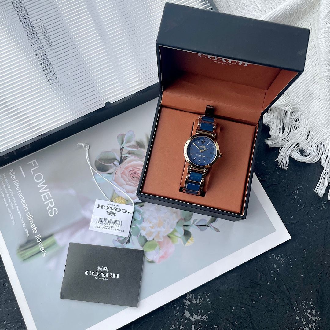 COACH コーチ レディース腕時計 30mm|セラミックベルト×クオーツ| ♥