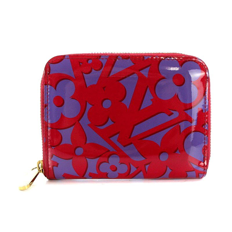 ルイヴィトン LOUIS VUITTON ヴェルニ スイート モノグラム ジッピー 