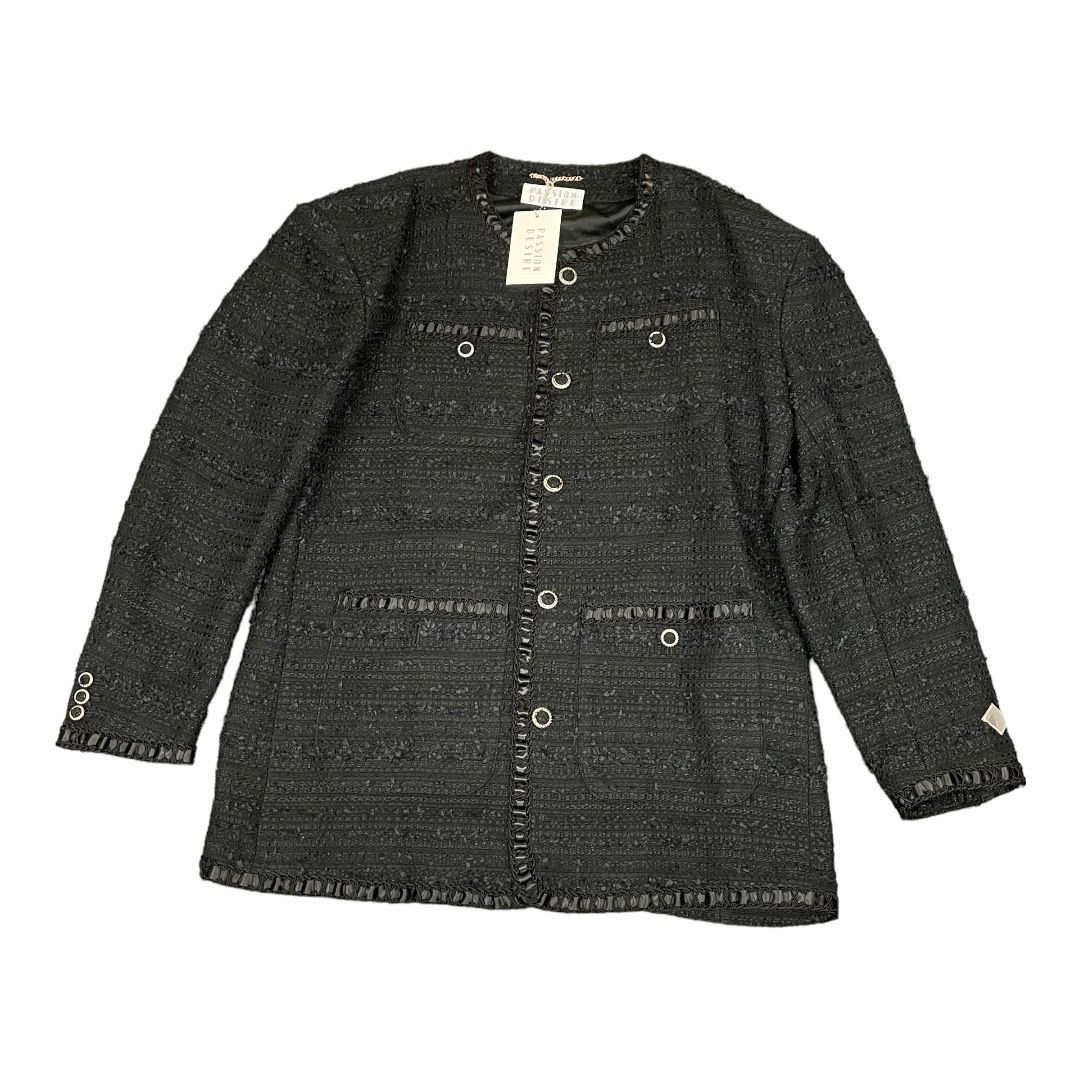 el conductorH MIXED TWEED NO COLLAR JKT - メルカリ