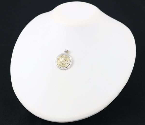 ティファニー　セントクリストファー　ネックレス　シルバー925　K18 50501186-1.jpg