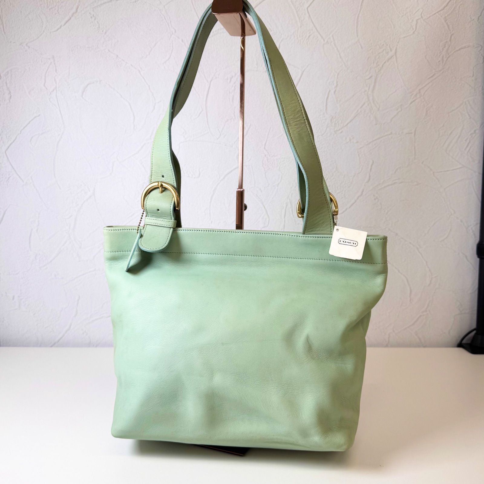 稀少カラー✨Cランク COACH オールドコーチ トートバッグ グラブ 