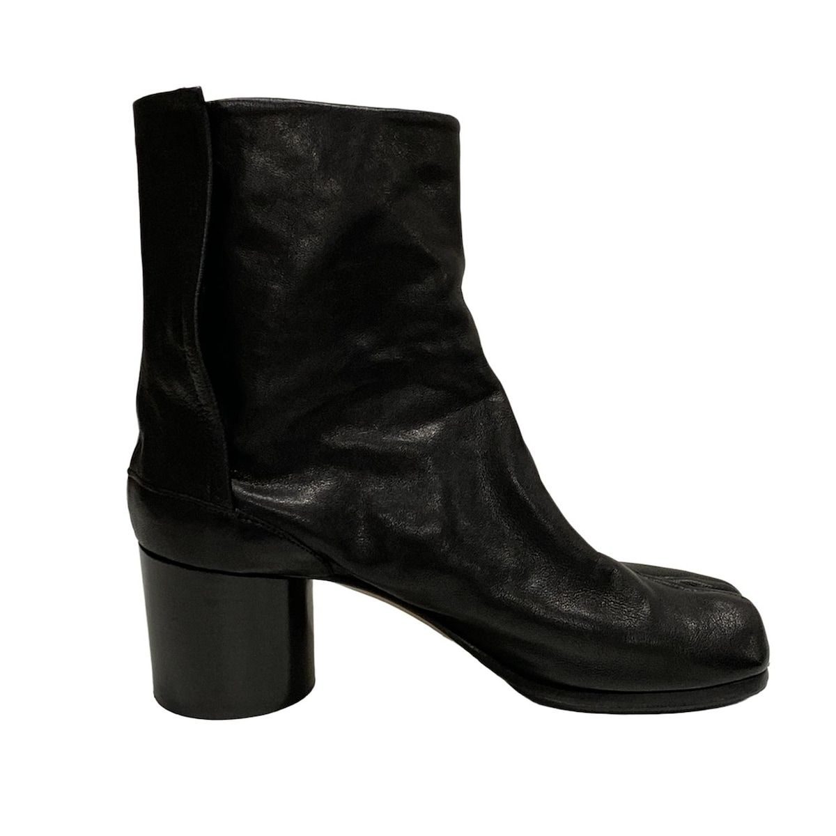 Maison Margiela メゾンマルジェラ ショートブーツ 36 レディース - 黒 タビ|アウトソール張替済 レザー
