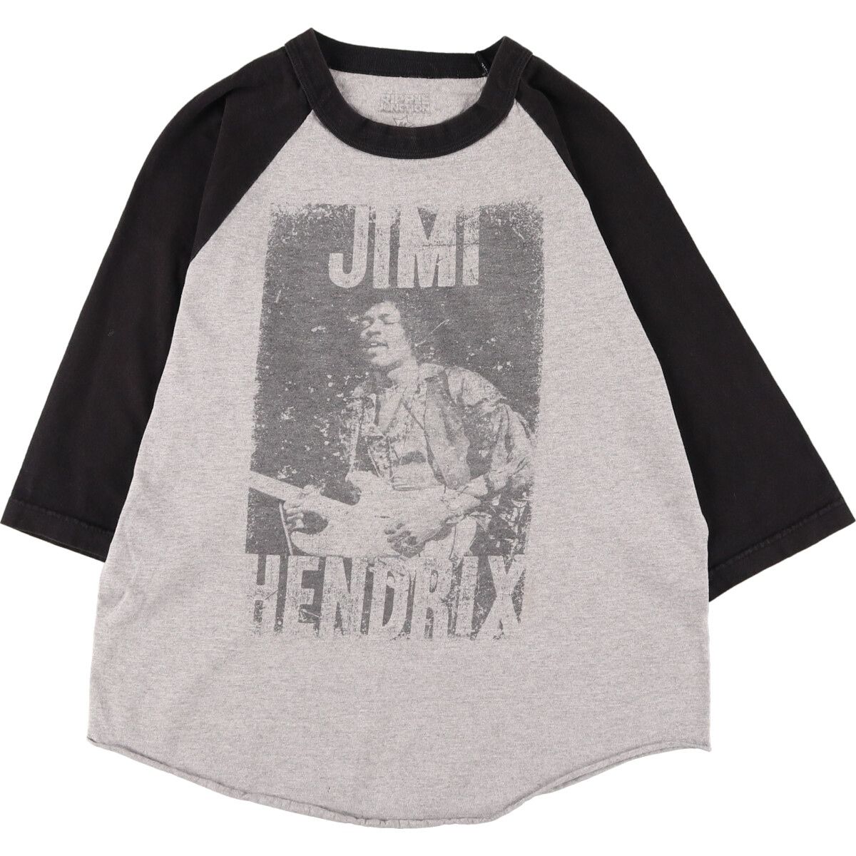 古着 RIPPLE JUNCTION JIMI HENDRIX ジミヘンドリックス ラグラン バンドTシャツ バンT メンズM相当/eaa474478