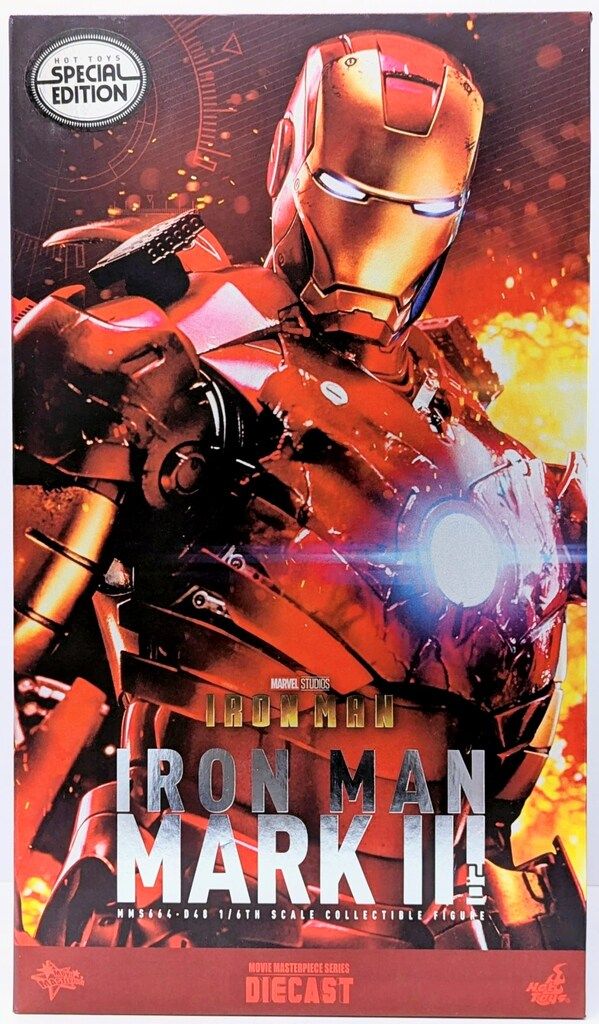 HOTTOYS MOVIE MASTERPIECE DIECAST IRON MAN MARK III 2.0 | SPECIAL EDITION MMS664-D