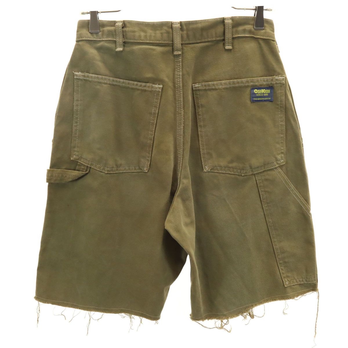 古着 80s USA製 Oshkosh B gosh ブルー デニム ワーク ペインター パンツ スリムストレート W31 L30 30off