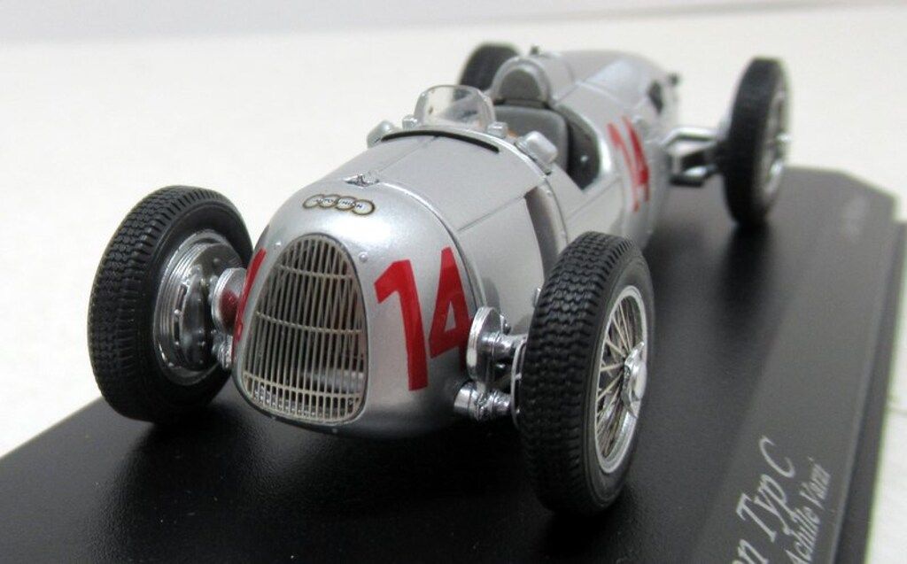 ポールズモデルアート 1 43ミニチャンプス AUTO UNION TYP C Humgarian GP 1936 Achille varzi