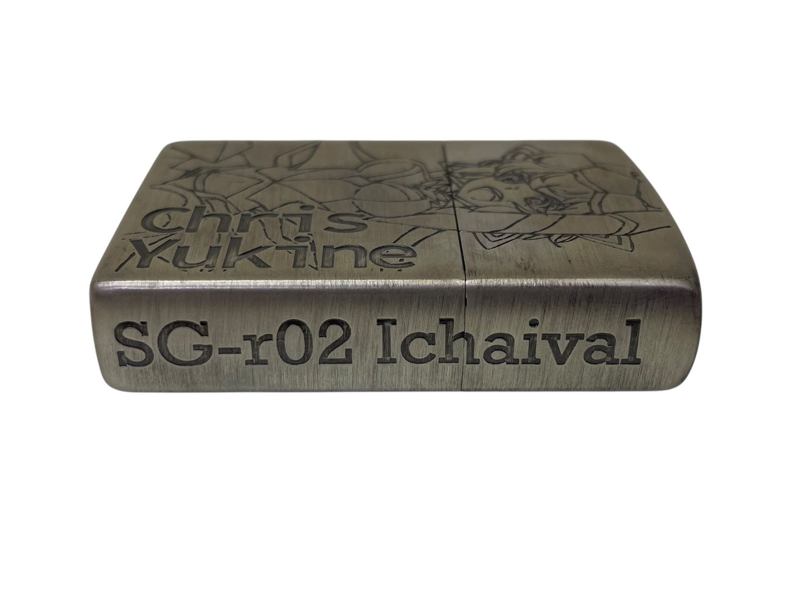 未使用 戦姫絶唱 シンフォギア zippo ジッポー　クリス ライター zippo (ジッポー) 戦姫絶唱シンフォギアXV Chris Yukine 雪音