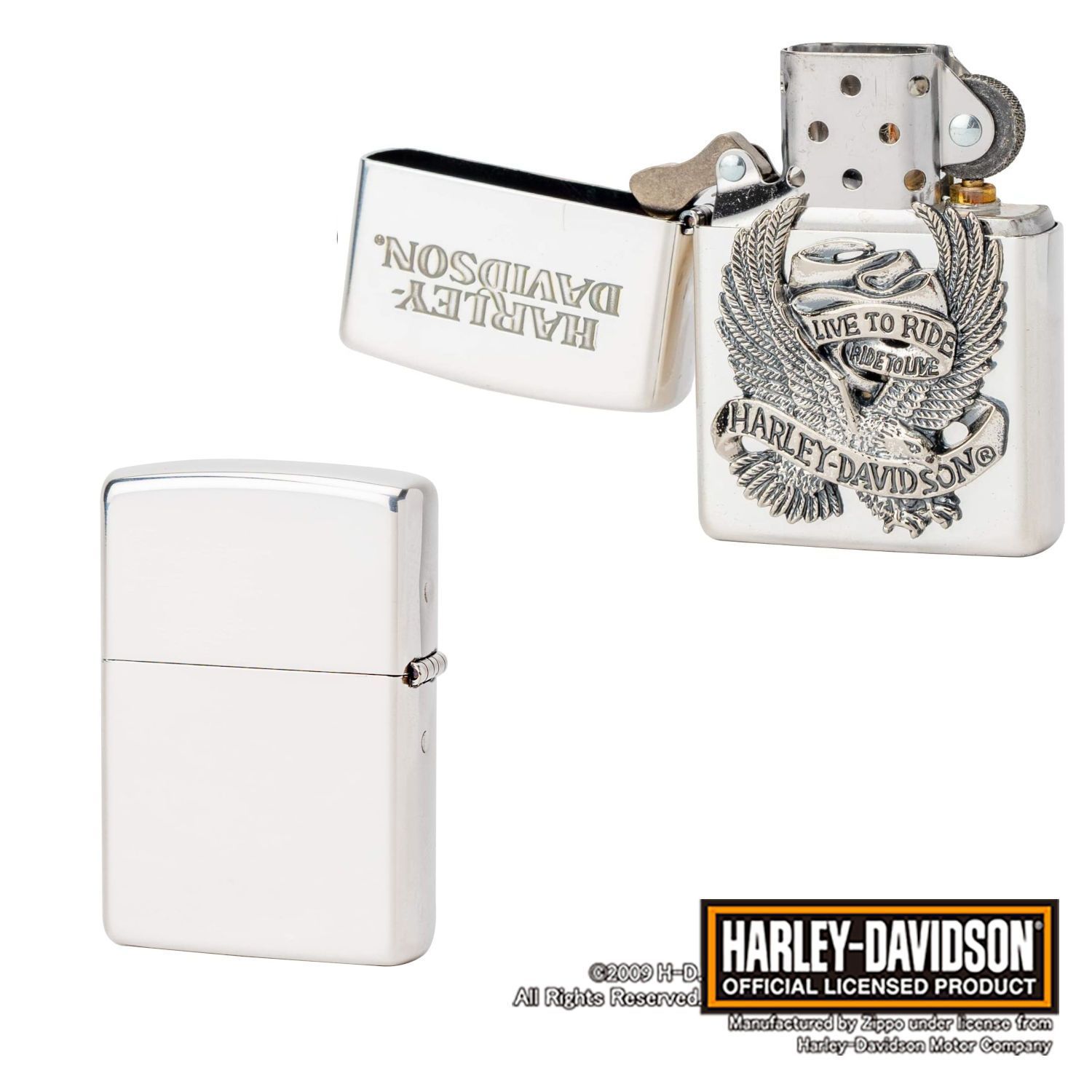 新品正規品】日本限定 正規品 ZIPPO HARLEY-DAVIDSON ビッグメタル HDP 