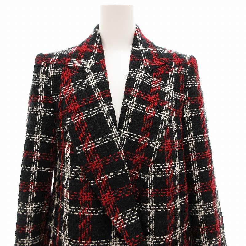 ザラ ZARA タグ付き ツイード テーラードジャケット ブレザー