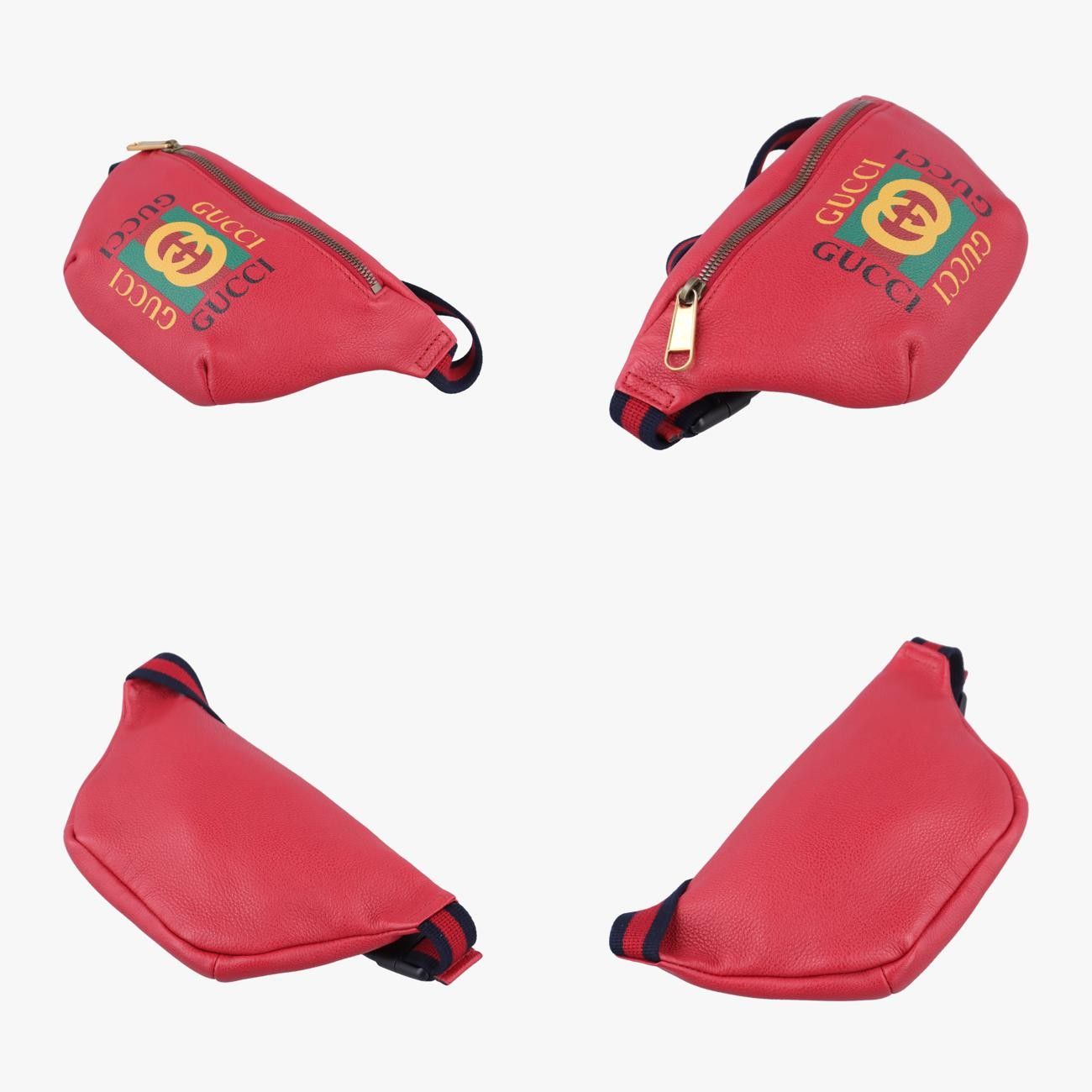 グッチGucciグッチプリントレッドレザー527792I024938982