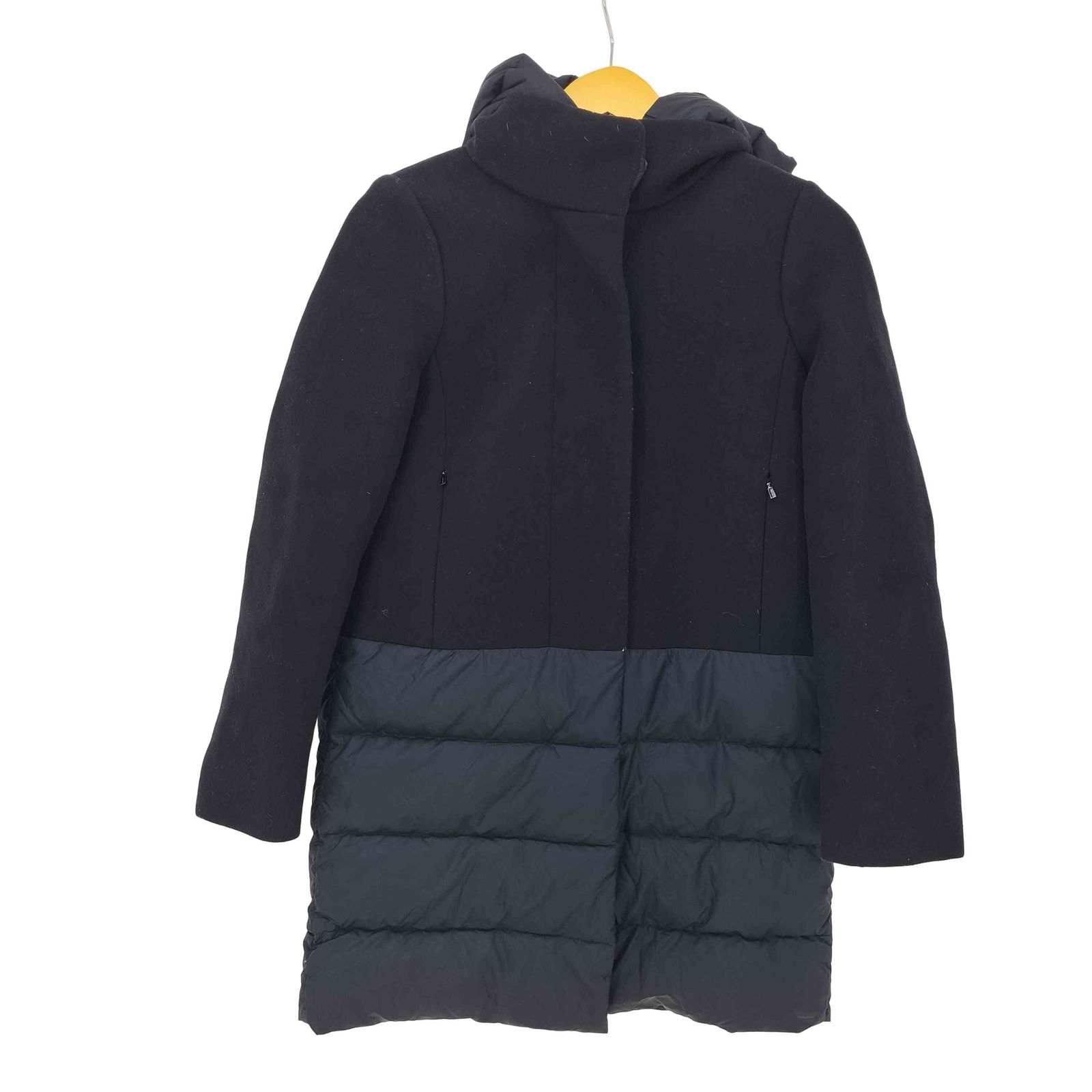 セブンティー SEVENTY ダウン切替バージンウールコート レディース 40  