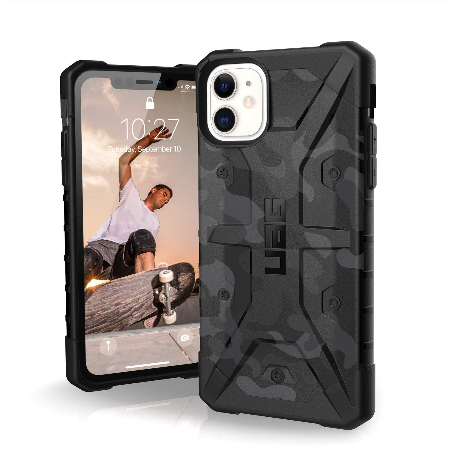 URBAN ARMOR GEAR iPhone 11(6.1インチ)対応耐衝撃ケース PATHFINDER SE ミッドナイトカモ 【日本正規代理店品】 UAG-IPH19M-MC [PATHFINDER SE-ミッドナイトカモ]