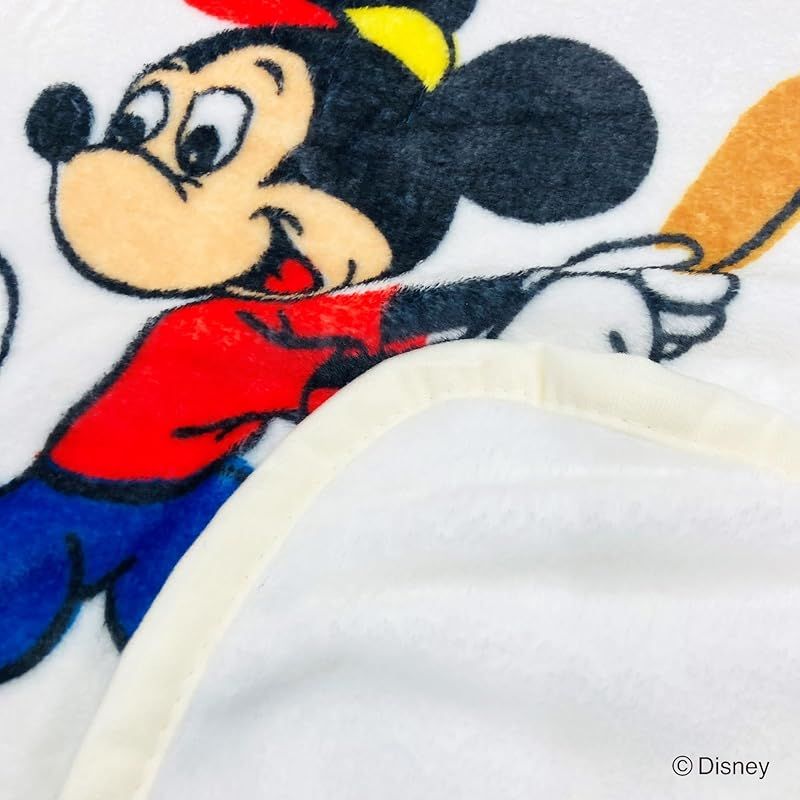 【特価商品】MORIPiLO モリシタ 膝掛け ブランケット 三郷陶器 ミッキー アイボリー 70x100cm ハーフケット ディズニー キャラクターグッズ