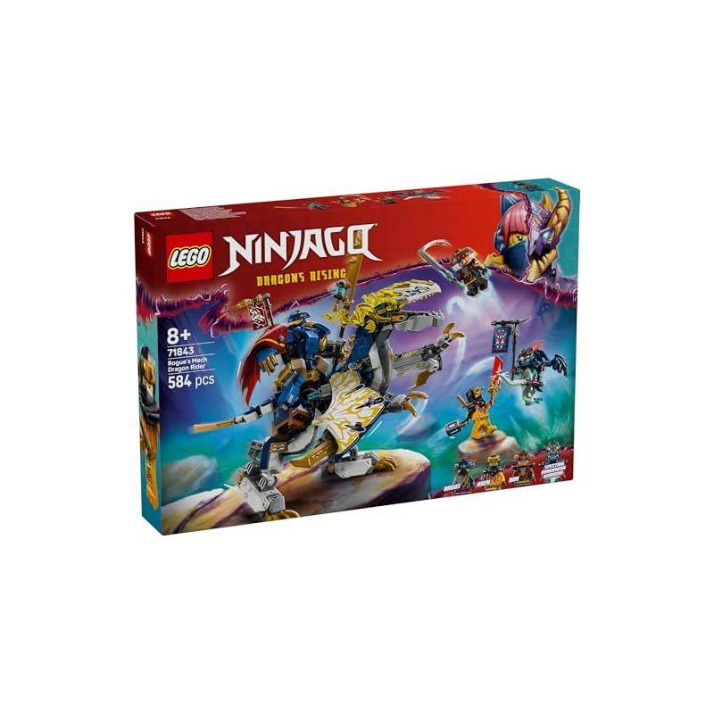 レゴ LEGO ニンジャゴー ローグのドラゴンライダー メカスーツ おもちゃ 玩具 誕生日 プレゼント ブロック 男の子 女の子 子供 8歳 9歳 10歳 小学生 対戦 ロボット ゲーム ごっこ遊び おままごと 0