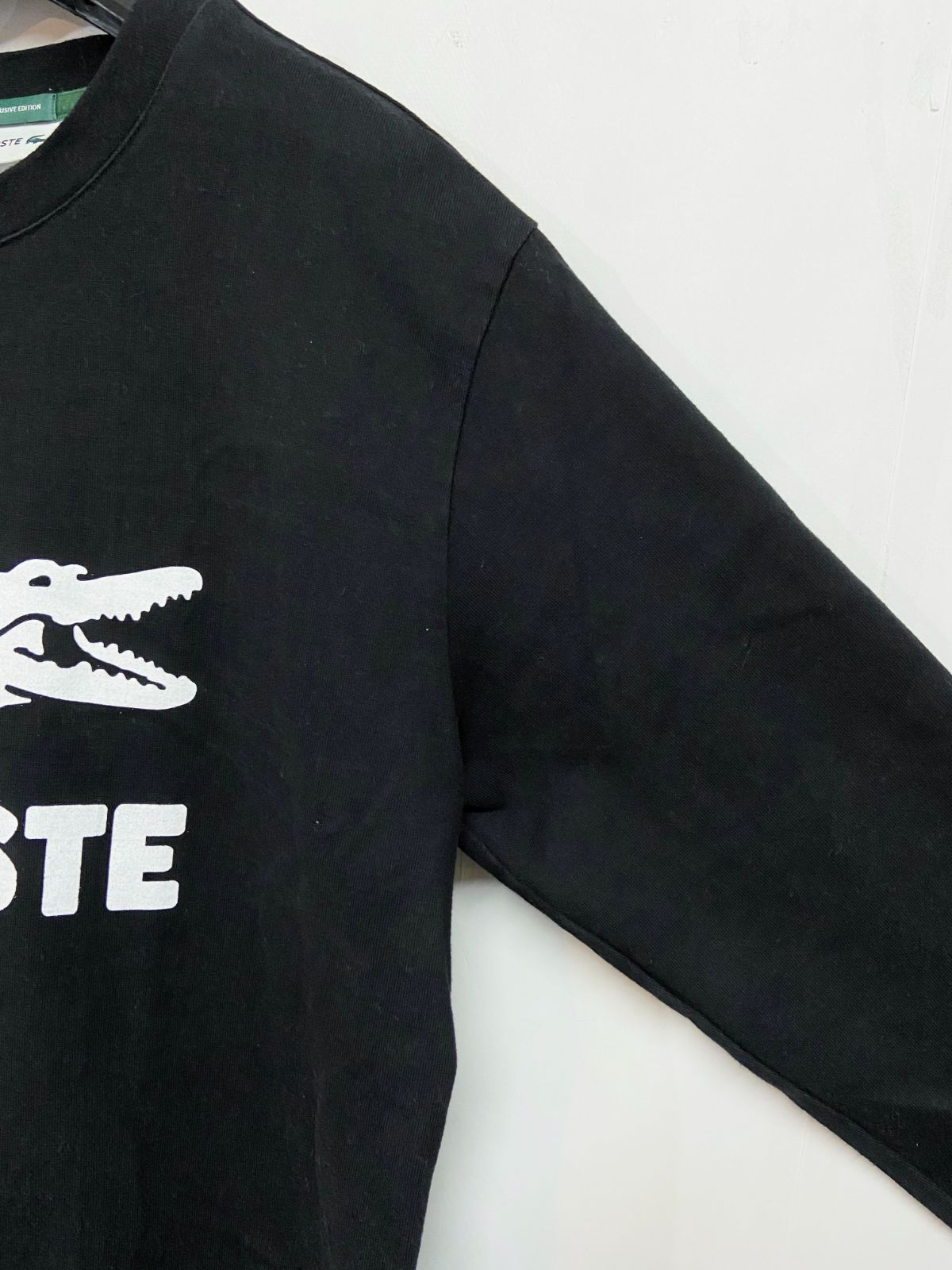 LACOSTE x BEAMS｜ラコステ ビームス別注 ヘビーオンス ビッグロゴ ロンT