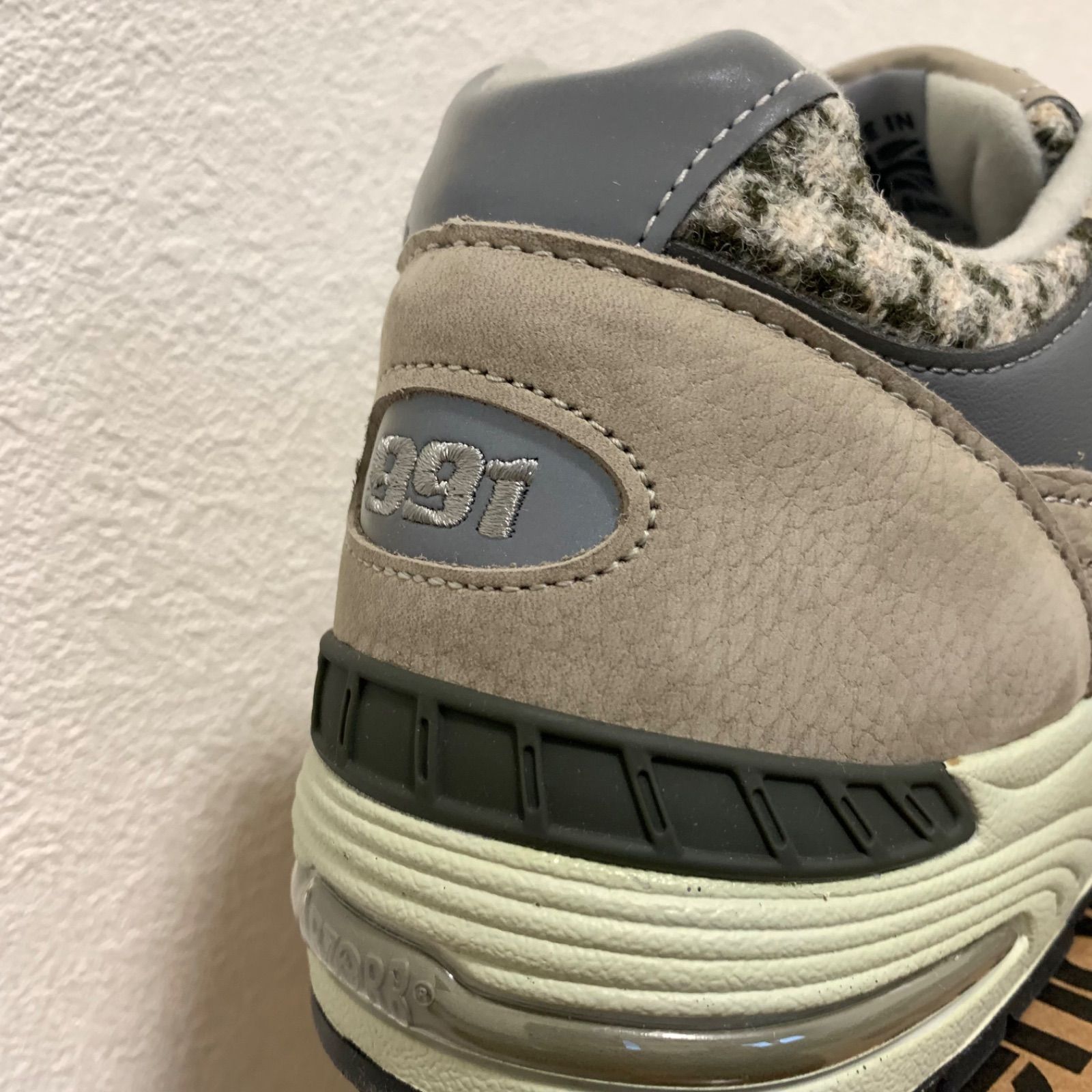 new balance ハリスツイード コラボ M991 HT ニューバランス - メルカリ