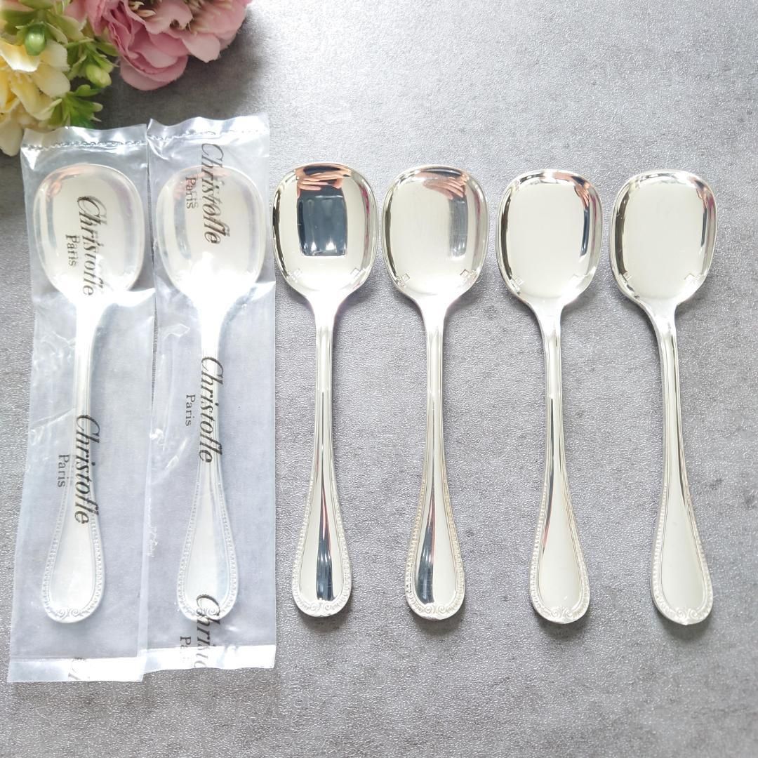 クリストフル マルメゾン アイスクリームスプーン 含む 6点
