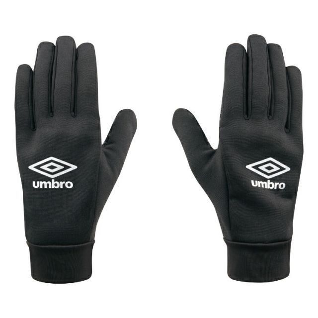 umbro アンブロ フィールドプレイヤーグローブ ブラックＸシルバー F UUAWJD52 BKSL | スポーツ 運動 サッカー サッカー用品 ファッション小物 グローブ 手袋 プレイヤーズグローブ ストレッチ グ