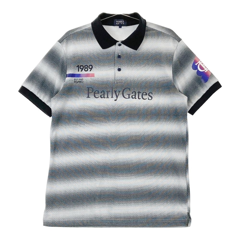 PEARLY GATES トロピカル柄ポロシャツ サイズ6 サイズ:6 PEARLY GATES パーリーゲイツ 2023年モデル 半袖