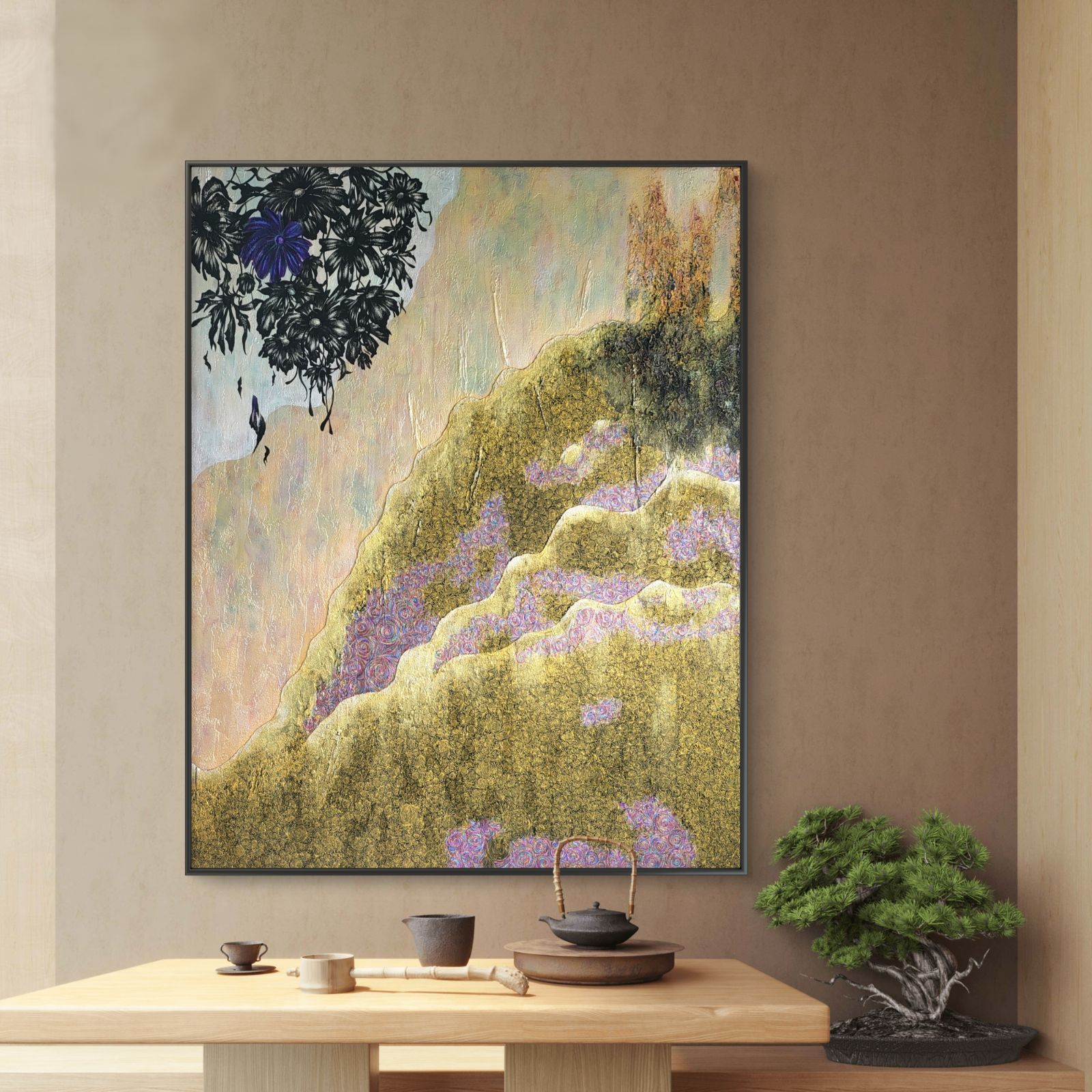 嗚呼人生よ / 抽象画 キャンバス 117×91㎝ F50 原画限り モダン画 嗚呼人生よ / 抽象画 キャンバス 117×91㎝ F50 原画限り モダン